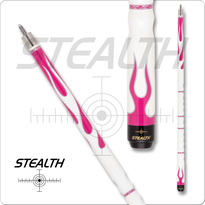 Stealth STH01 Purple Flame Pool Cue image